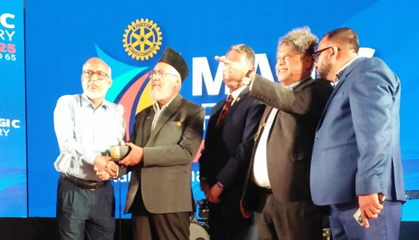 রোটারি ক্লাব অব জালালাবাদের ম্যাজিক অভ রোটারির গোল্ড অ্যাওয়ার্ড অর্জন