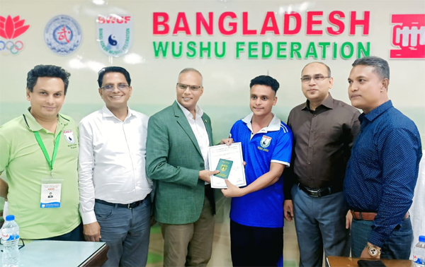জাতীয় উশু জাজেস ট্রেনিং কোর্সে জাতীয় বিচারক হলেন মো. আরিফ উদ্দিন ওলি