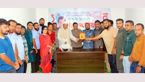 তরুণ উদ্যোক্তা মুকিতকে বিএমজেএ-এর সংবর্ধনা প্রদান
