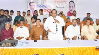 বিয়ানীবাজার মাথিউরা ইউনিয়নে বিএনপির জনসভা