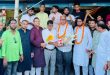 সিলেট জেলা তাঁতীদলের যুগ্ম আহ্বায়ক হানিফ ও কামরুলকে ফুলেল শুভেচ্ছা