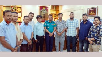 বিএমজেএ সিলেট বিভাগীয় কমিটির সাথে পুলিশ কমিশনারের মতবিনিময়